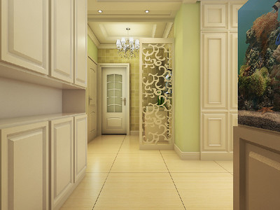 一方天鹅湖·雅致居所 | 90平欧式豪华三居装修实景图赏析